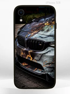 Чехол на IPHONE XR с принтом машина BMW