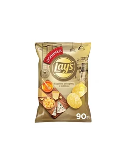 Чипсы Lay's Сырное ассорти с медом 90г