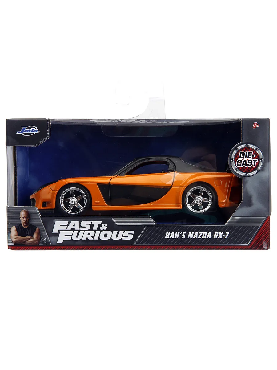 Модель Машинки Форсаж 1:32 FF Han's Mazda RX-7 30736 Модель Машинки Форсаж 1:32 FF Han's Mazda RX-7 30736