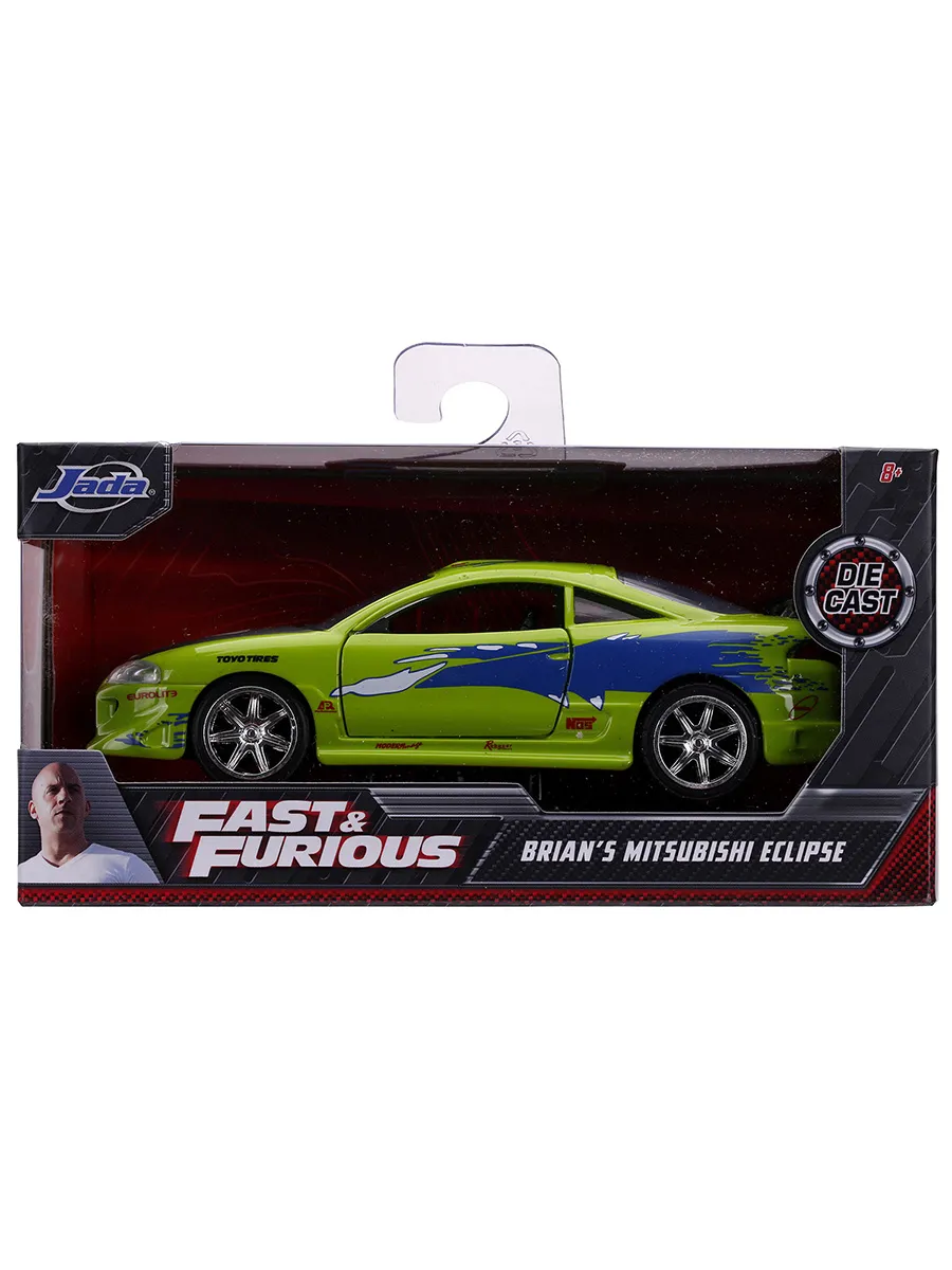 Модель Машинки Форсаж 1:32 FF 1995 Mitsubishi Eclipse 97609 Модель Машинки Форсаж 1:32 FF 1995 Mitsubishi Eclipse 97609