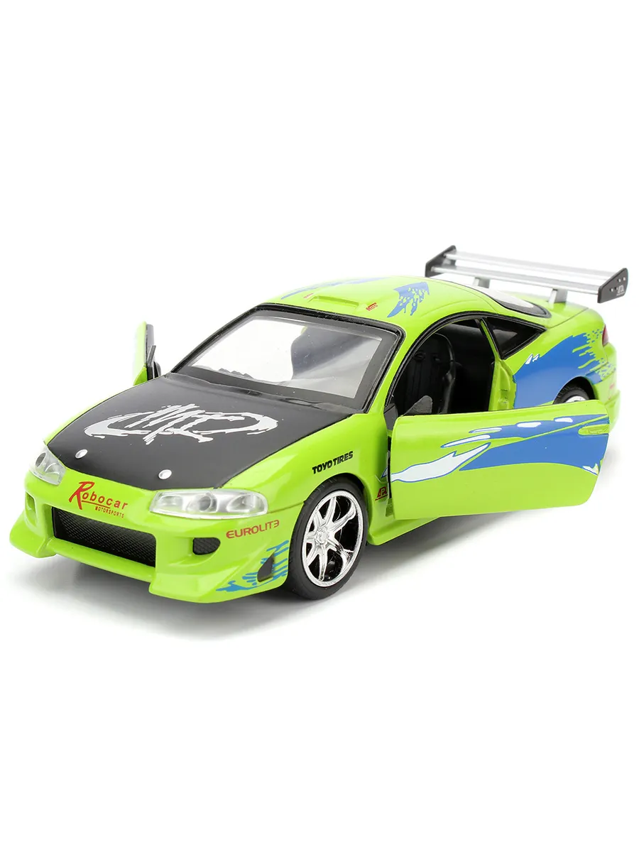 Модель Машинки Форсаж 1:32 FF 1995 Mitsubishi Eclipse 97609 Модель Машинки Форсаж 1:32 FF 1995 Mitsubishi Eclipse 97609