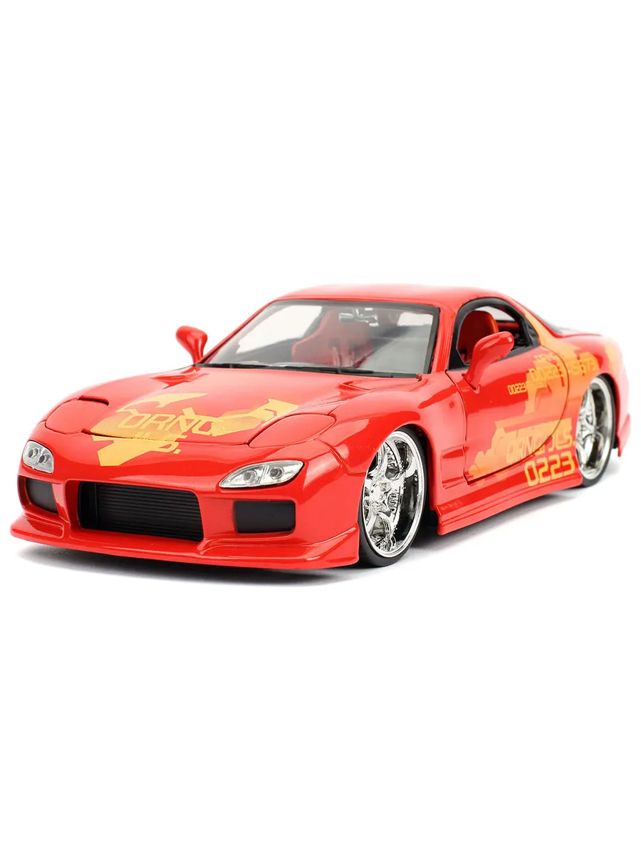Модель Машинки Форсаж 1:24 FF 1993 Mazda RX-7 FD3S-Wide Body Модель Машинки Форсаж 1:24 FF 1993 Mazda RX-7 FD3S-Wide Body