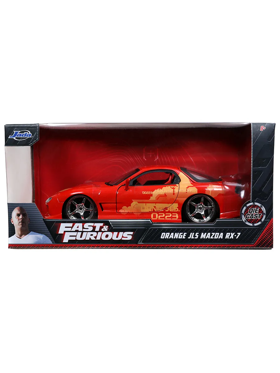 Модель Машинки Форсаж 1:24 FF 1993 Mazda RX-7 FD3S-Wide Body Модель Машинки Форсаж 1:24 FF 1993 Mazda RX-7 FD3S-Wide Body