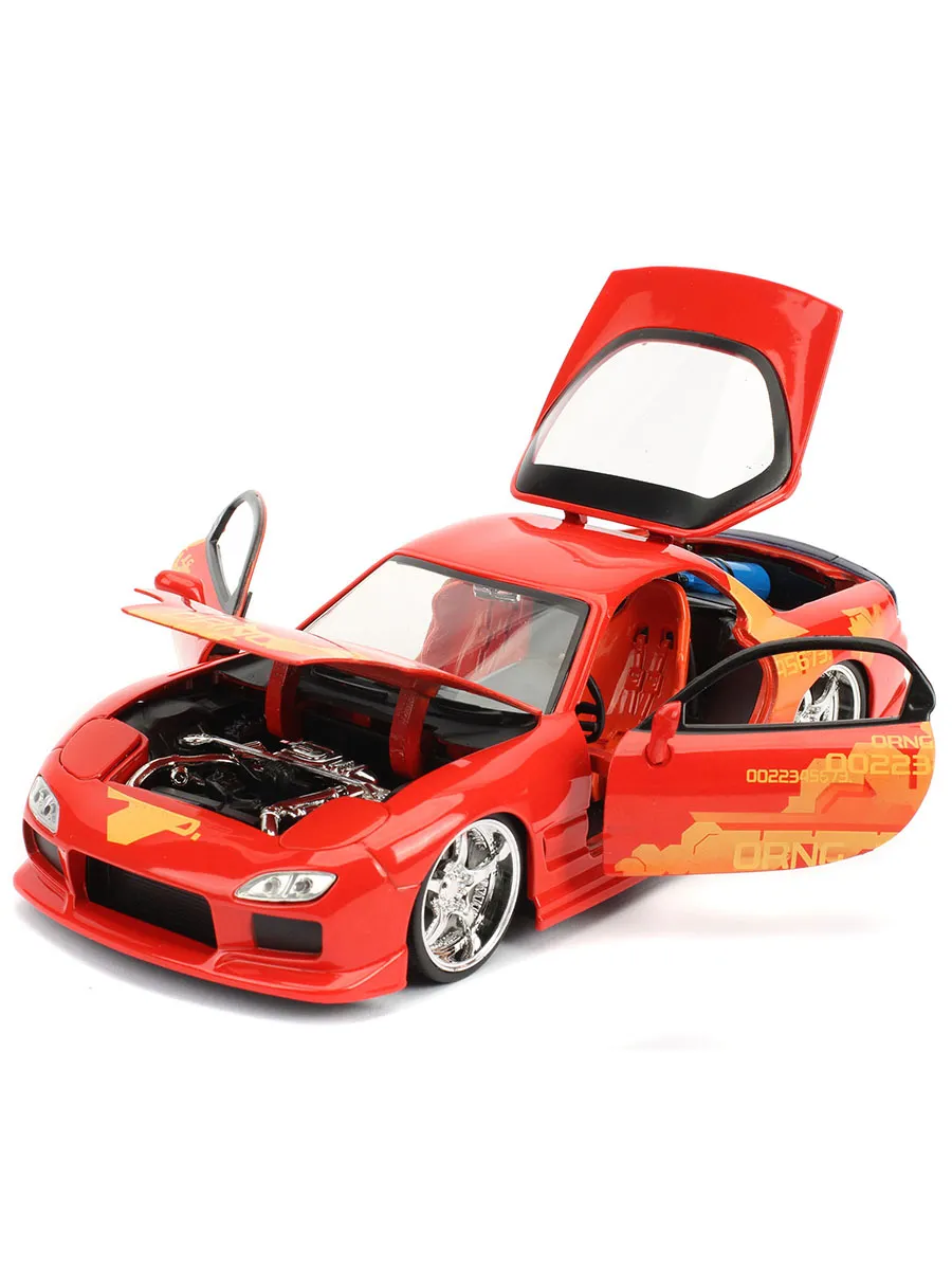 Модель Машинки Форсаж 1:24 FF 1993 Mazda RX-7 FD3S-Wide Body Модель Машинки Форсаж 1:24 FF 1993 Mazda RX-7 FD3S-Wide Body