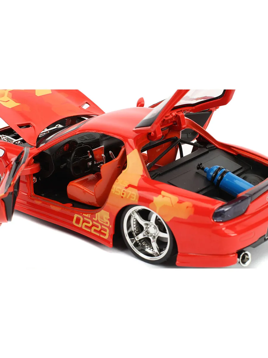 Модель Машинки Форсаж 1:24 FF 1993 Mazda RX-7 FD3S-Wide Body Модель Машинки Форсаж 1:24 FF 1993 Mazda RX-7 FD3S-Wide Body