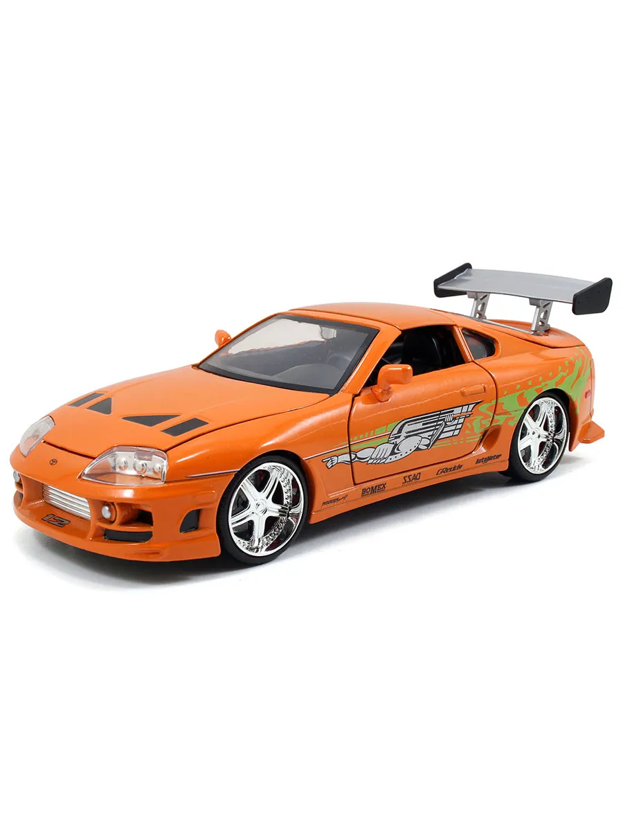 Модель Машинки Форсаж 1:24 FF 1995 Toyota Supra-Orange 97168