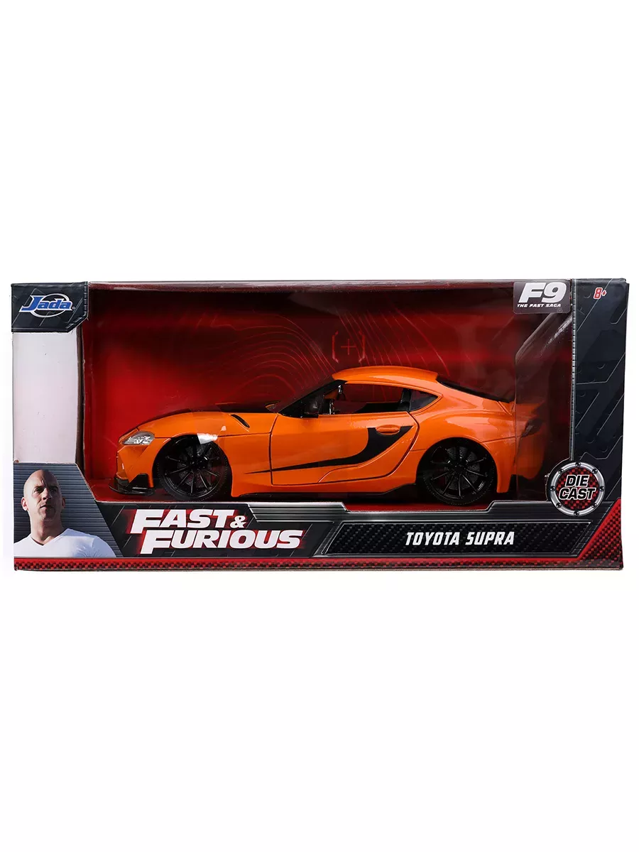 Модель Машинки Форсаж 1:24 FF FF9 2020 Toyota GR Supra 32097 Модель Машинки Форсаж 1:24 FF FF9 2020 Toyota GR Supra 32097