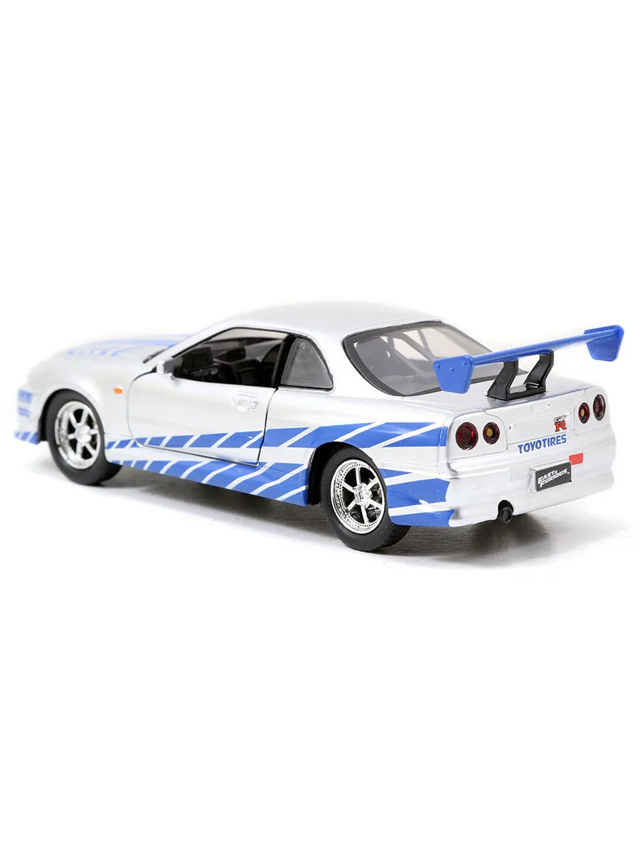 Модель Машинки Форсаж 1:32 FF 2002 Nissan Skyline GTR R34