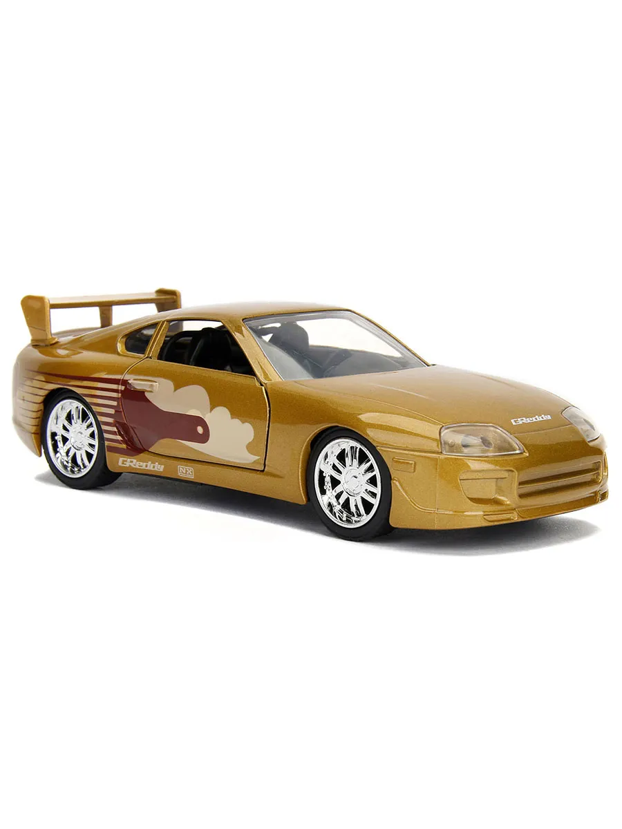Модель Машинки Форсаж 1:32 FF 1995 Toyota Supra - Gold 99542
