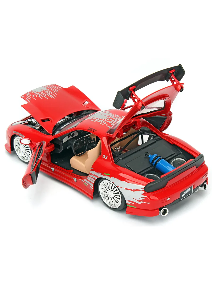 Модель Машинки Форсаж 1:24 FF 1993 Mazda RX-7 FD3S-Wide Body Модель Машинки Форсаж 1:24 FF 1993 Mazda RX-7 FD3S-Wide Body