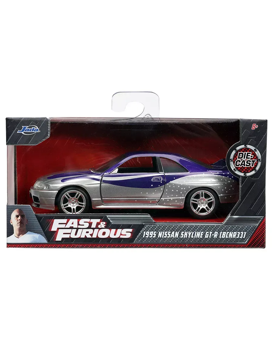 Модель Машинки Форсаж 1:32 FF 1995 Nissan Skyline GTR BCNR33