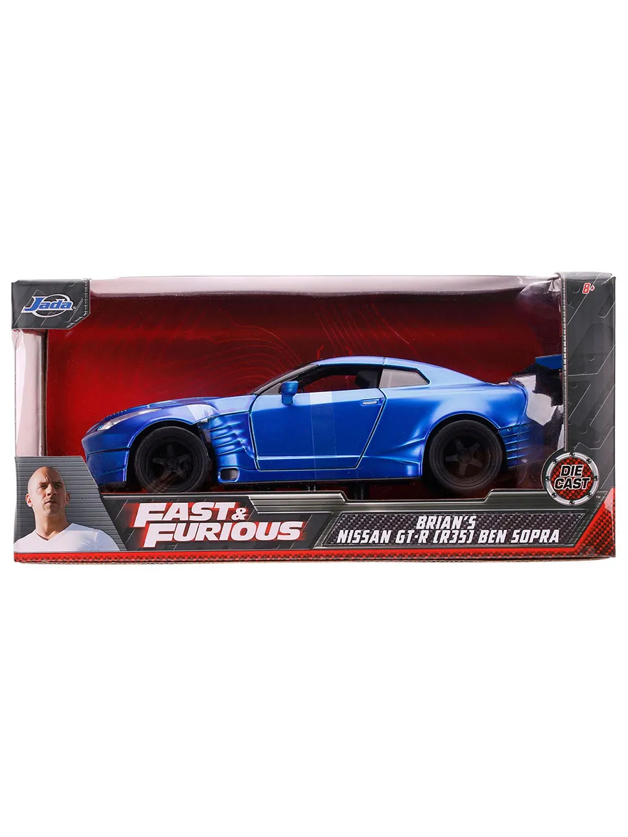 Модель Машинки Форсаж 1:32 FF 2009 Nissan Ben Sopra GT-R R35 Модель Машинки Форсаж 1:32 FF 2009 Nissan Ben Sopra GT-R R35