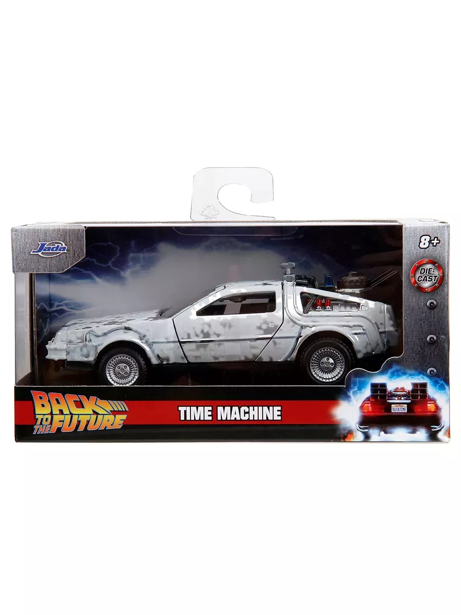 Машинка 1:32 Time Machine Назад в будущее Frost