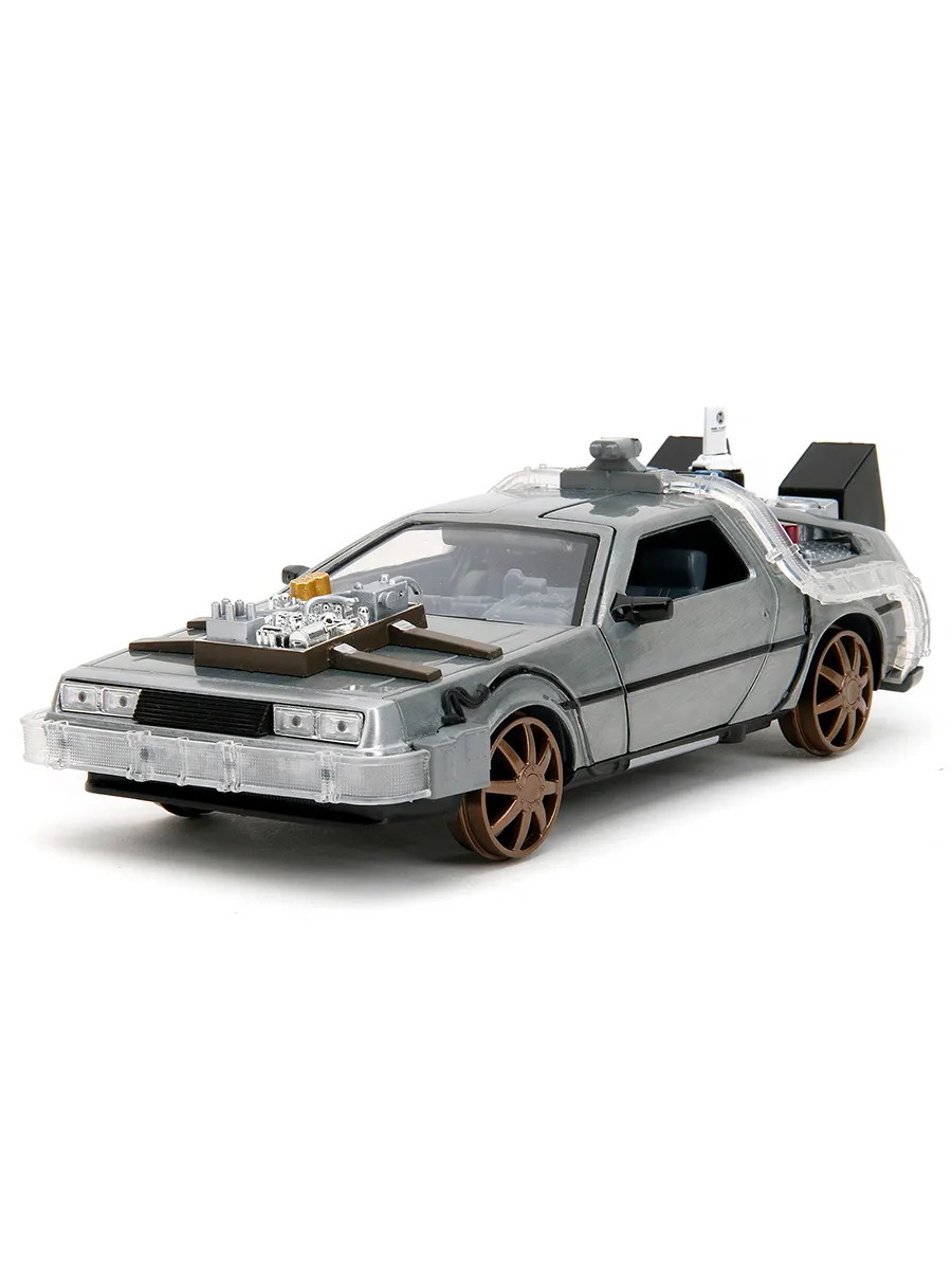 Модель Машинки 1:24 Time Machine Назад в будущее