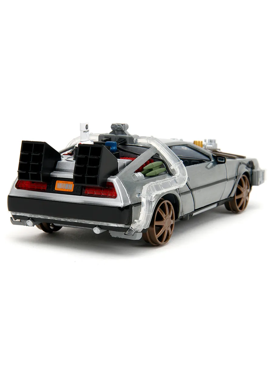 Модель Машинки 1:24 Time Machine Назад в будущее