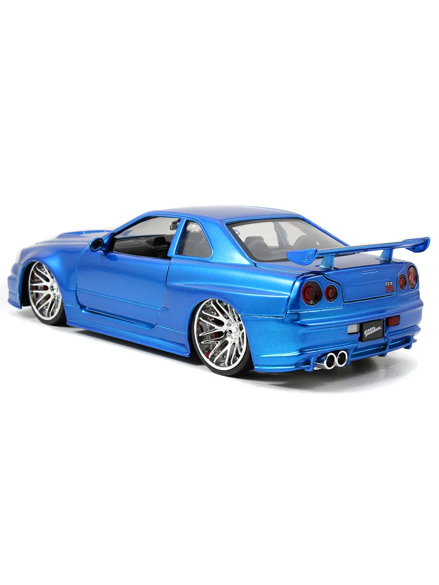 Модель Машинки Форсаж 1:24 FF 2002 Nissan Skyline GT-R R34