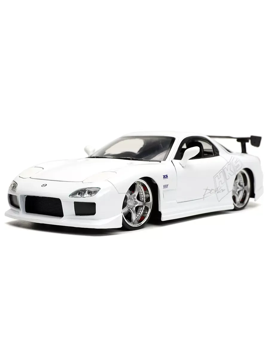 Модель Машинки Форсаж 1:24 FF 1993 Mazda RX-7 FD3S-Wide Body