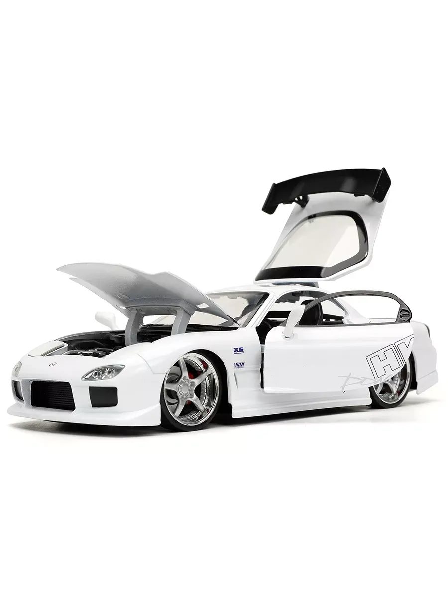 Модель Машинки Форсаж 1:24 FF 1993 Mazda RX-7 FD3S-Wide Body