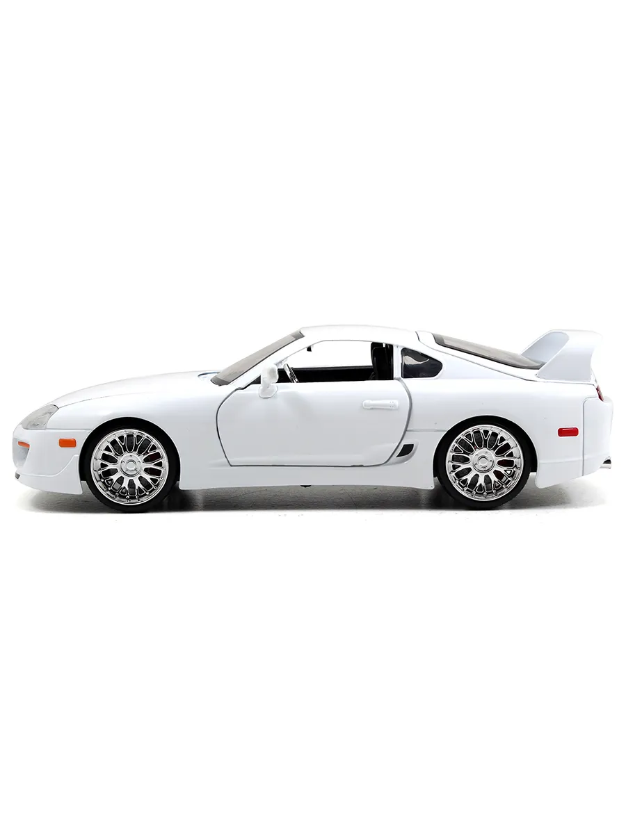 Модель Машинки Форсаж 1:24 1995 Toyota Supra-White Модель Машинки Форсаж 1:24 1995 Toyota Supra-White