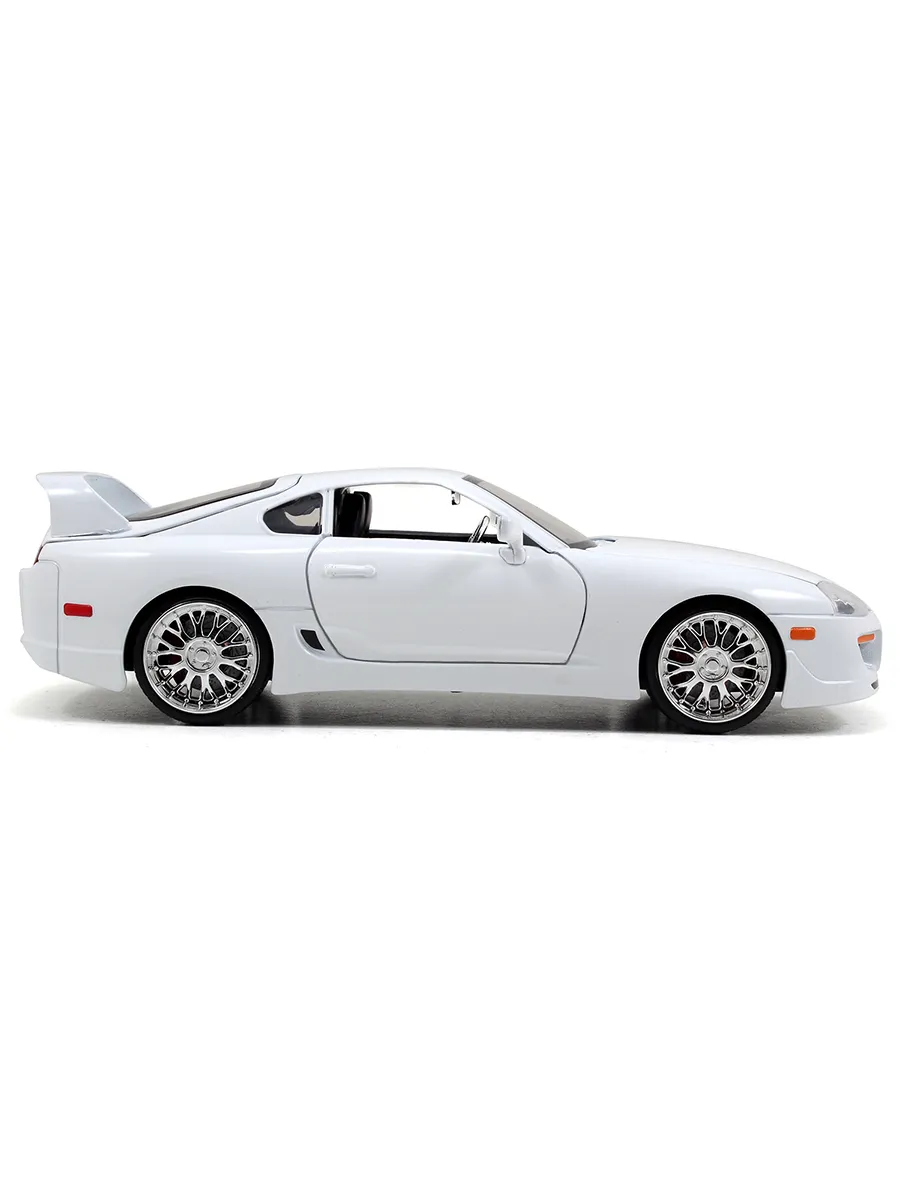 Модель Машинки Форсаж 1:24 1995 Toyota Supra-White Модель Машинки Форсаж 1:24 1995 Toyota Supra-White