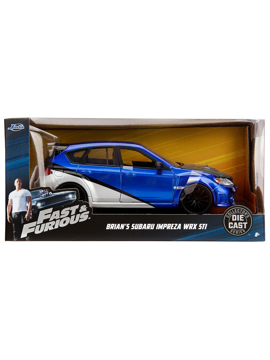 Модель Машинки Форсаж 1:24 2012 Subaru Impreza WRX STI Модель Машинки Форсаж 1:24 2012 Subaru Impreza WRX STI