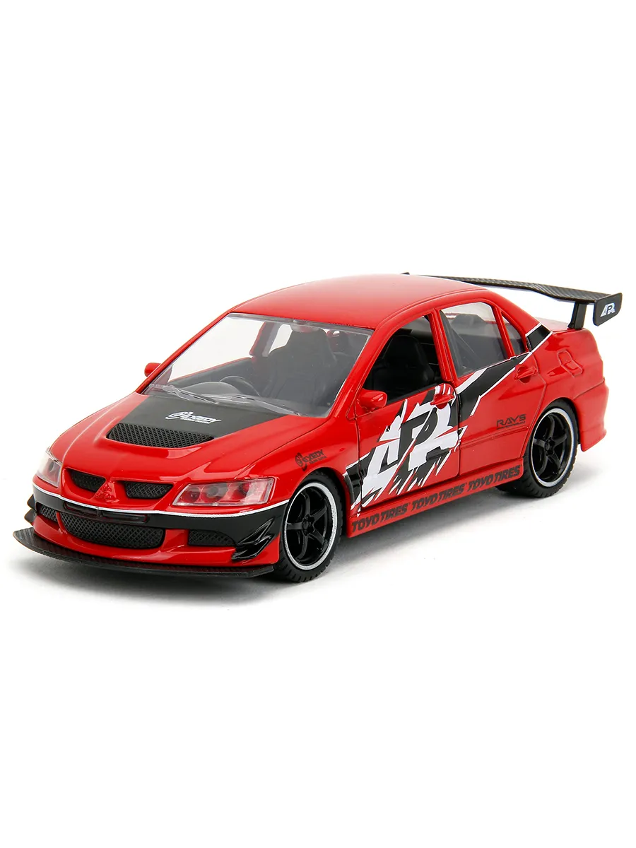 Набор машинок Форсаж Mitsubishi Lancer Evol IX/Nissan 1:32 Набор машинок Форсаж Mitsubishi Lancer Evol IX/Nissan 1:32