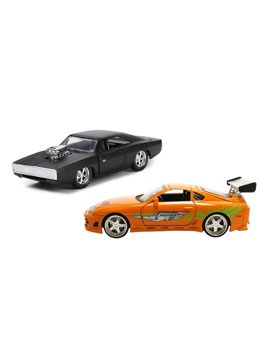 Набор Jada Форсаж 1:32 1970 Dodge Charger1995 Toyota Supra
