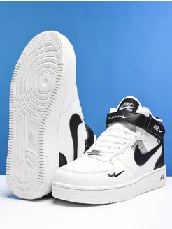 Кроссовки мужские зимние Nike air force высокие