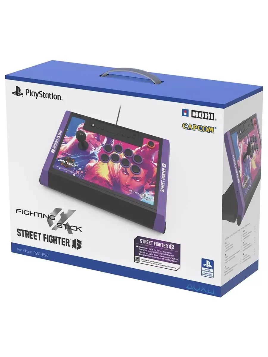 Аркадный контроллер Hori Street Fighter 6 Edition PS5/PS4/ПК Аркадный контроллер Hori Street Fighter 6 Edition PS5/PS4/ПК
