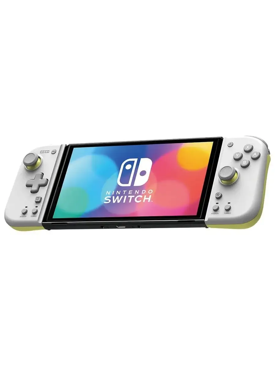 Контроллеры Hori Split Pad Compact (Grey/Yellow) для Switch Контроллеры Hori Split Pad Compact (Grey/Yellow) для Switch