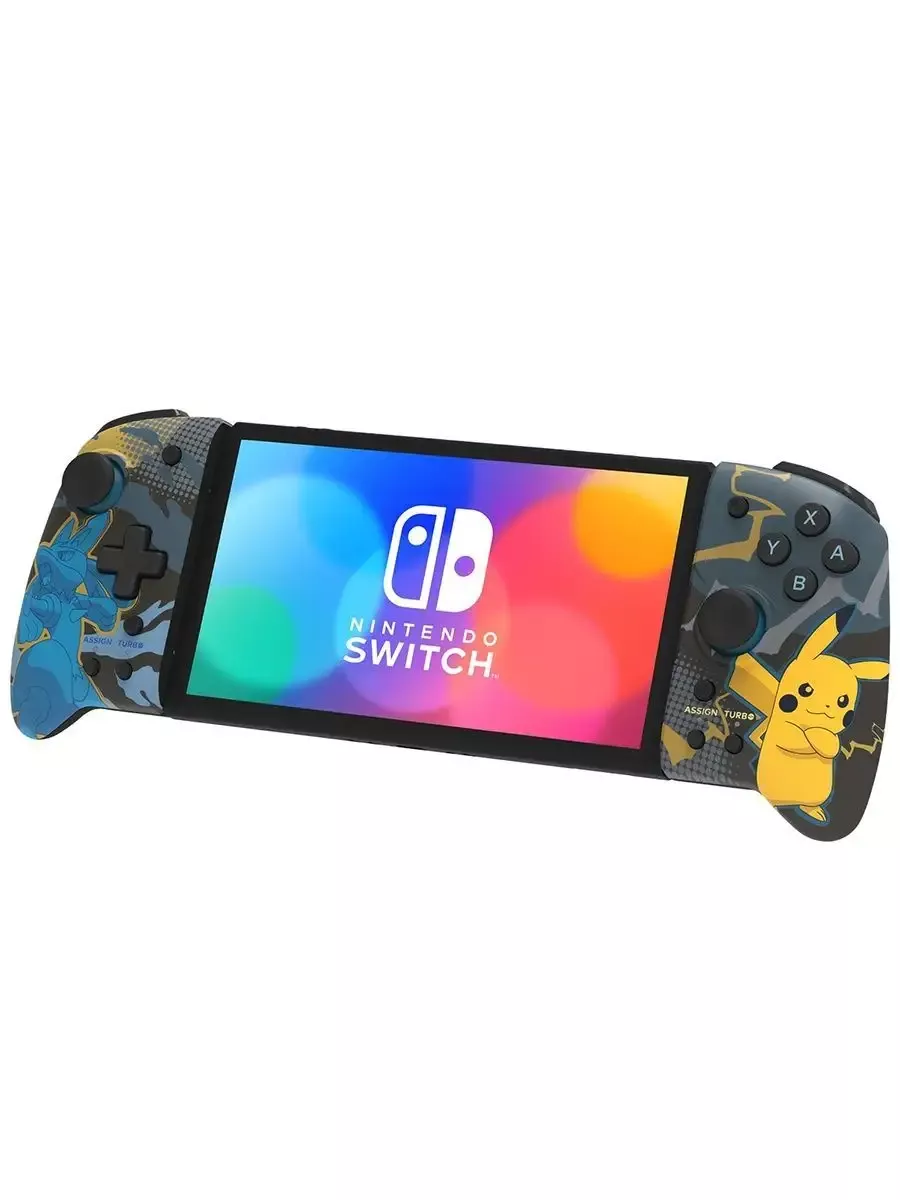 Контроллеры Hori Split pad pro (Lucario&Pikachu) для Switch Контроллеры Hori Split pad pro (Lucario&Pikachu) для Switch