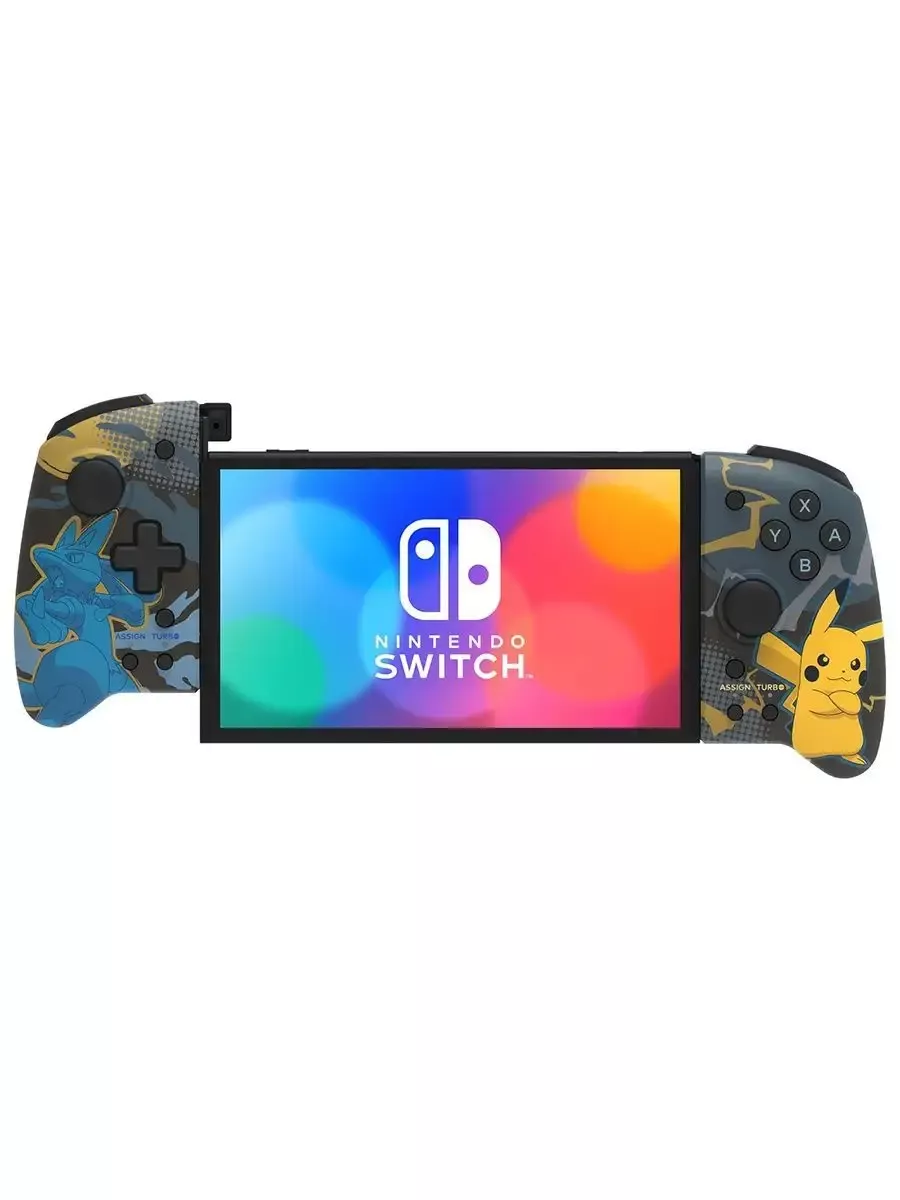 Контроллеры Hori Split pad pro (Lucario&Pikachu) для Switch Контроллеры Hori Split pad pro (Lucario&Pikachu) для Switch