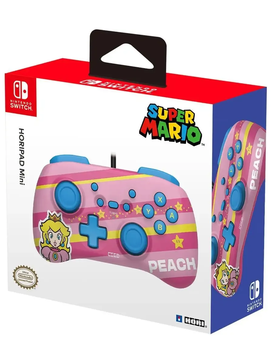 Геймпад HORIPAD Mini (PEACH) для консоли Switch (NSW-367U) Геймпад HORIPAD Mini (PEACH) для консоли Switch (NSW-367U)