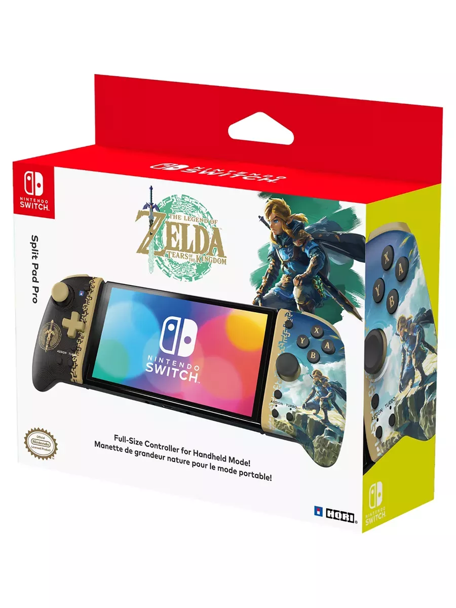Контроллеры Hori Split pad pro Zelda для Nintendo Switch Контроллеры Hori Split pad pro Zelda для Nintendo Switch