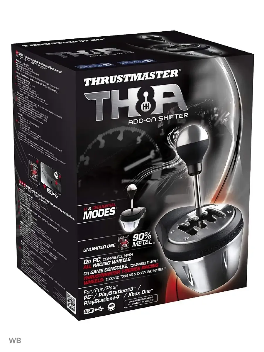 Коробка передач TH8A Shifter Add-On, PS3/PS4/PC/XboxOne Коробка передач TH8A Shifter Add-On, PS3/PS4/PC/XboxOne
