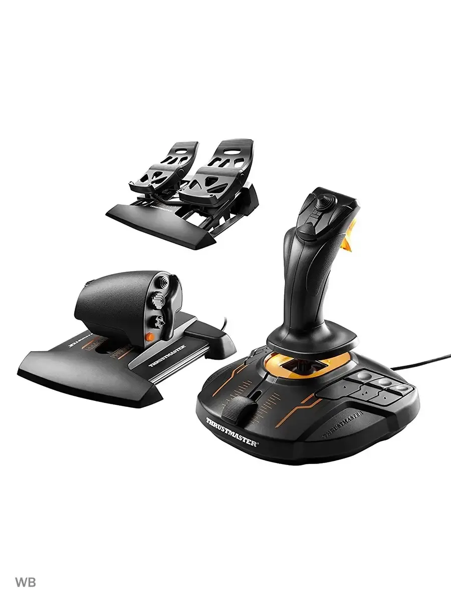 Набор Thrustmaster T16000M FCS Flight Pack код War Thunder