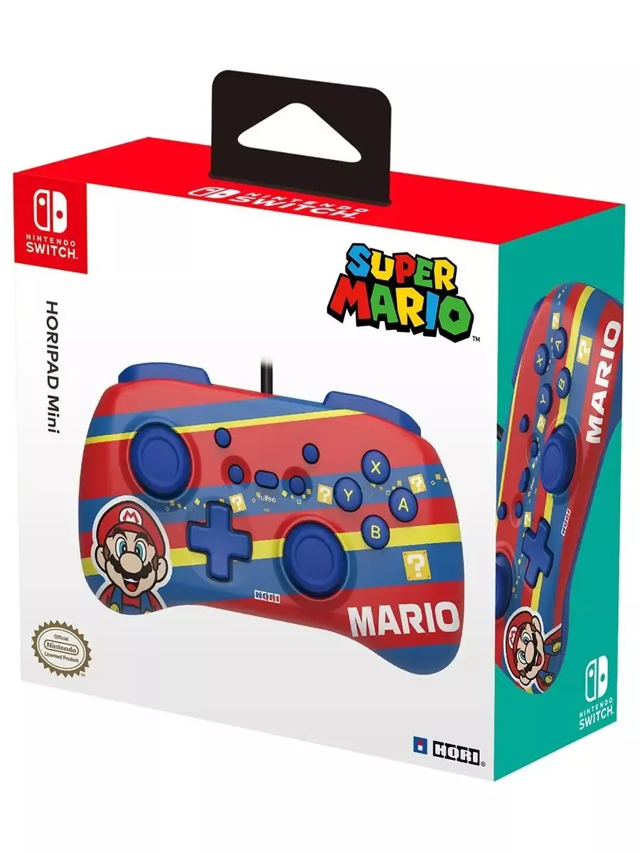 Геймпад HORIPAD Mini (MARIO) для консоли Switch (NSW-366U)