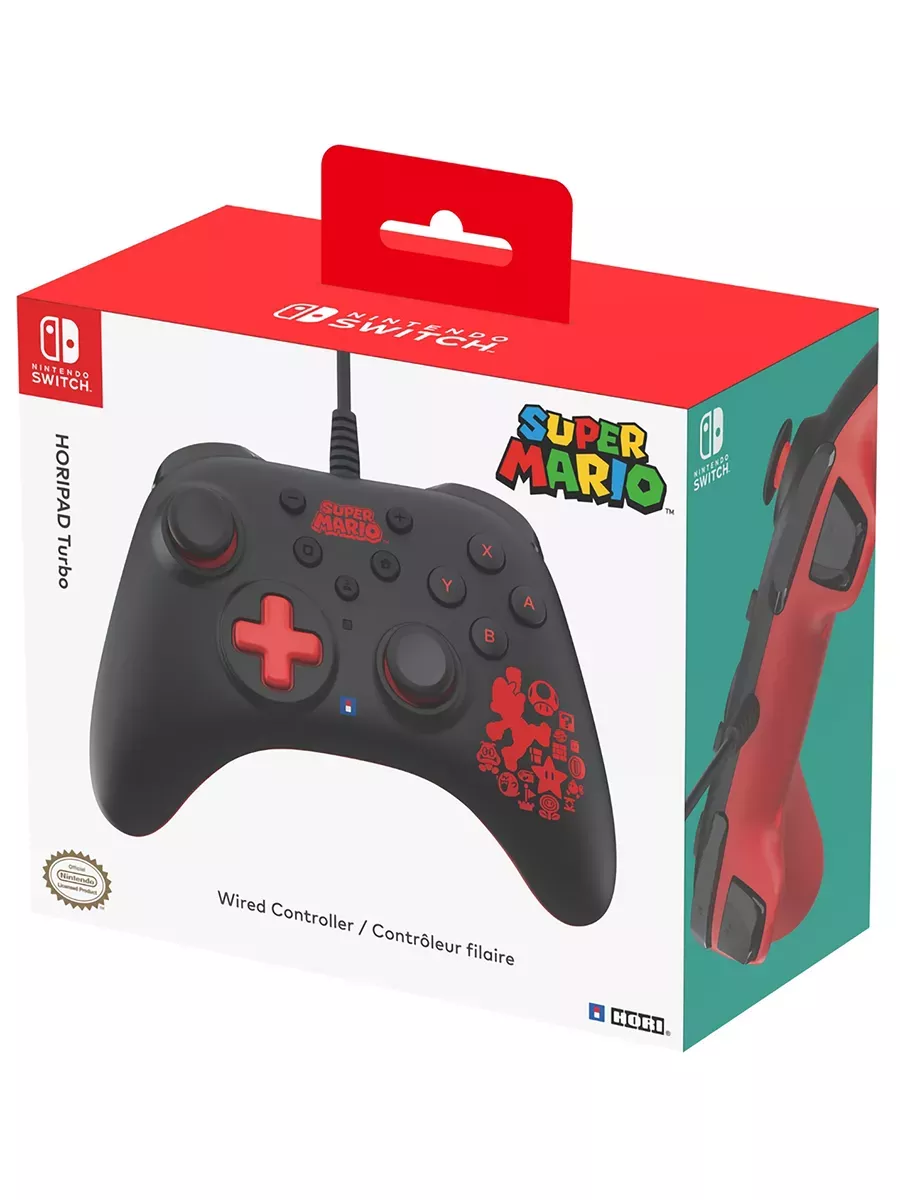 Геймпад Hori HORIPAD Turbo (Mario) для Nintendo Switch