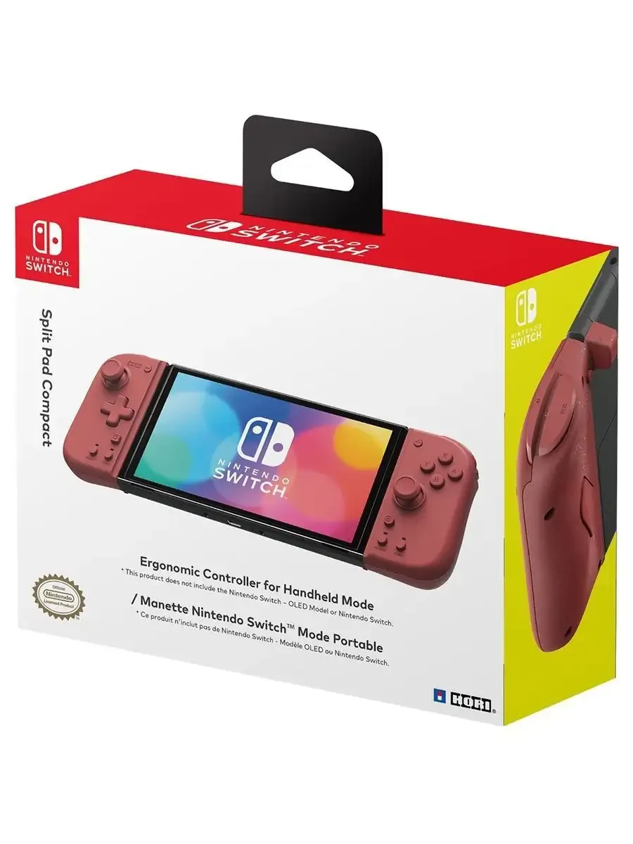 Контроллеры Hori Split Pad Compact (Apricot Red) для Switch Контроллеры Hori Split Pad Compact (Apricot Red) для Switch
