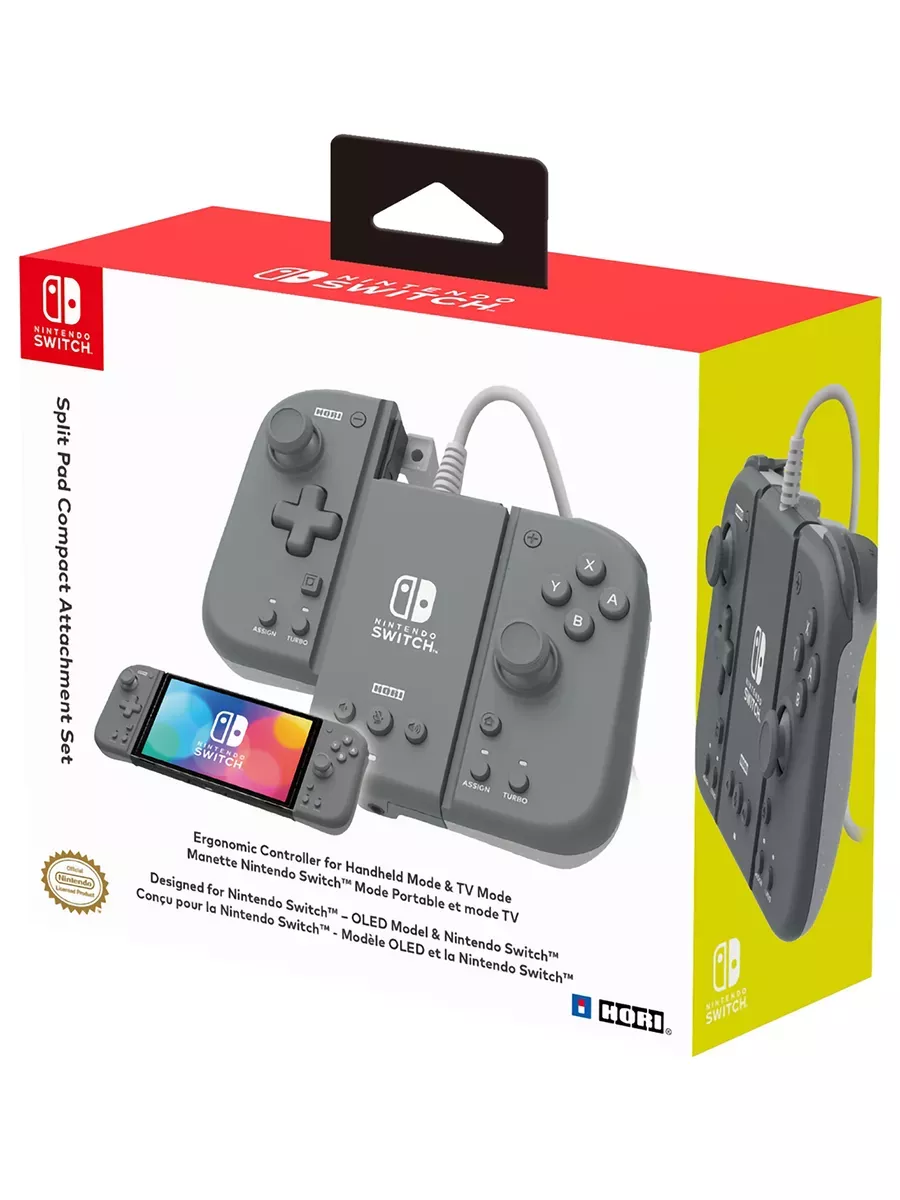 Контроллеры Hori Split Pad Pro Attachment д/ Nintendo Switch Контроллеры Hori Split Pad Pro Attachment д/ Nintendo Switch