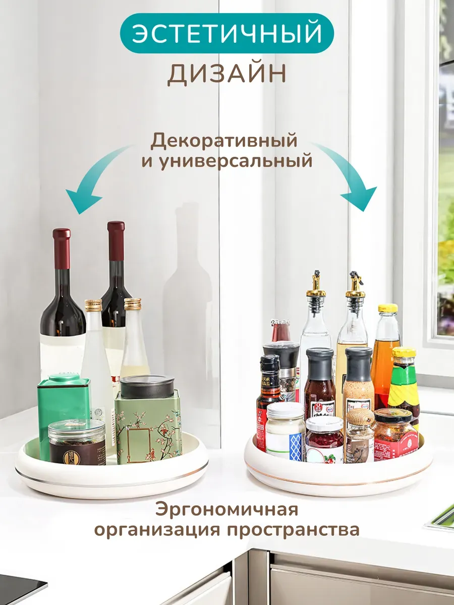Вращающийся поднос для...