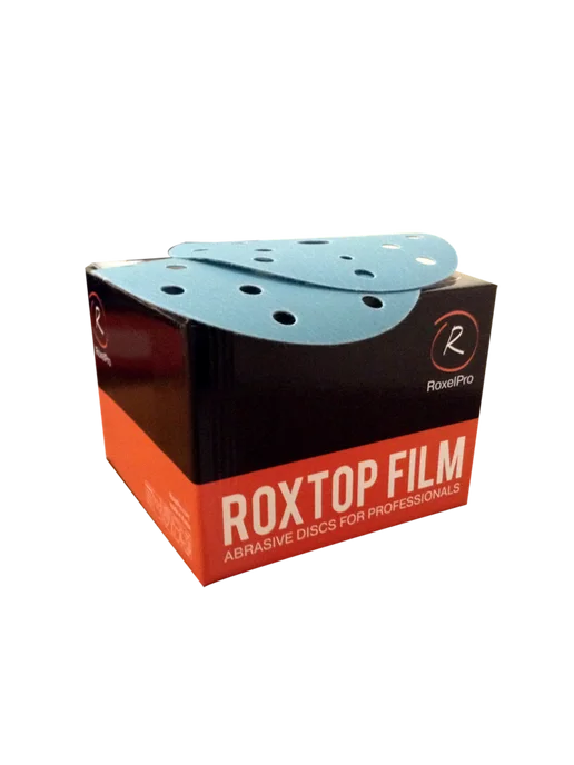 RoxelPro Шлифовальные круги на липучке 150 мм, Р150, 15 отв, 5 шт, 5 шт, фото 4