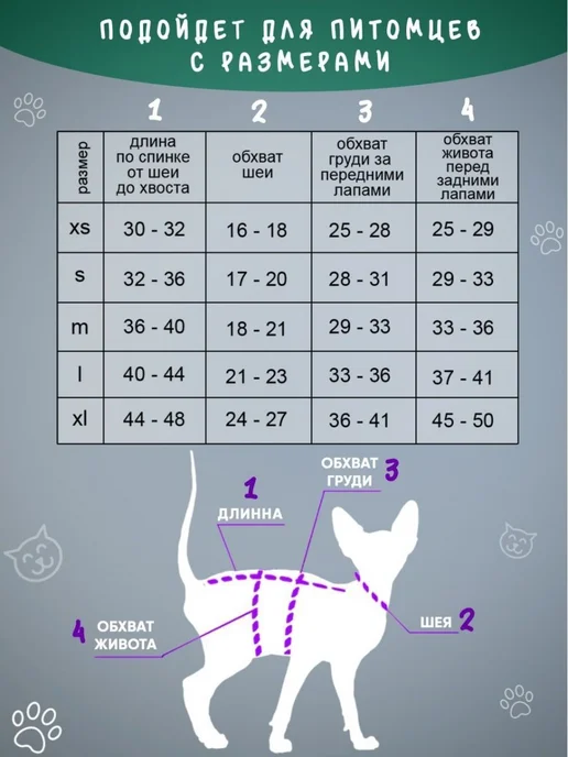 Emmy Stil Одежда для кошек сфинкс, майка для животных, фиолетовый, фото 4