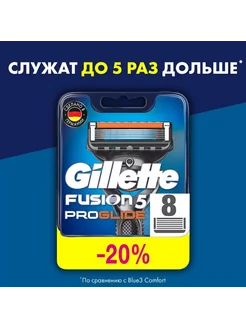 Сменные кассеты для бритья Gillette Fusion5 ProGlide 8 шт