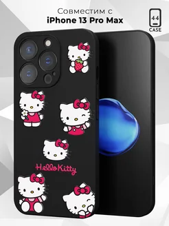 Чехол на iPhone 13 Pro Max с принтом Hello Kitty