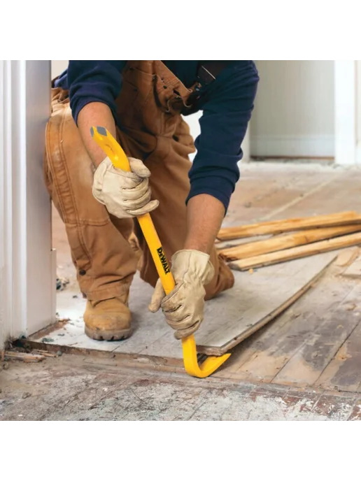deWalt Монтировка - гвоздодер, 60 см, DWHT55129-1, желтый, фото 6