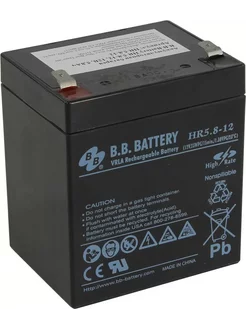 Аккумулятор B.B. Battery HR 5.8-12 12V 5.8Ah 266602681 купить за 5 975 ₽ в интернет-магазине Wildberries