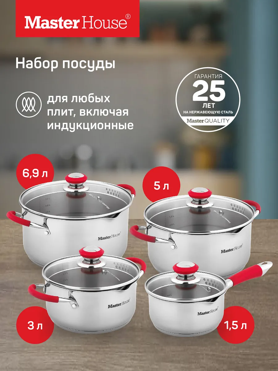 Набор кастрюль из...