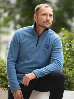 Кофта флисовая осенняя на молнии Atlas For Men 266661922 купить за 1 075 ₽ в интернет‑магазине Wildberries