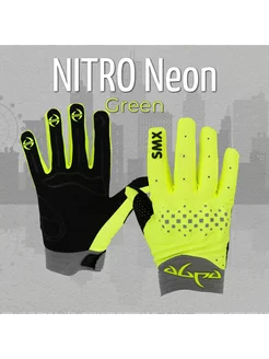 Мотоперчатки NITRO Neon Green